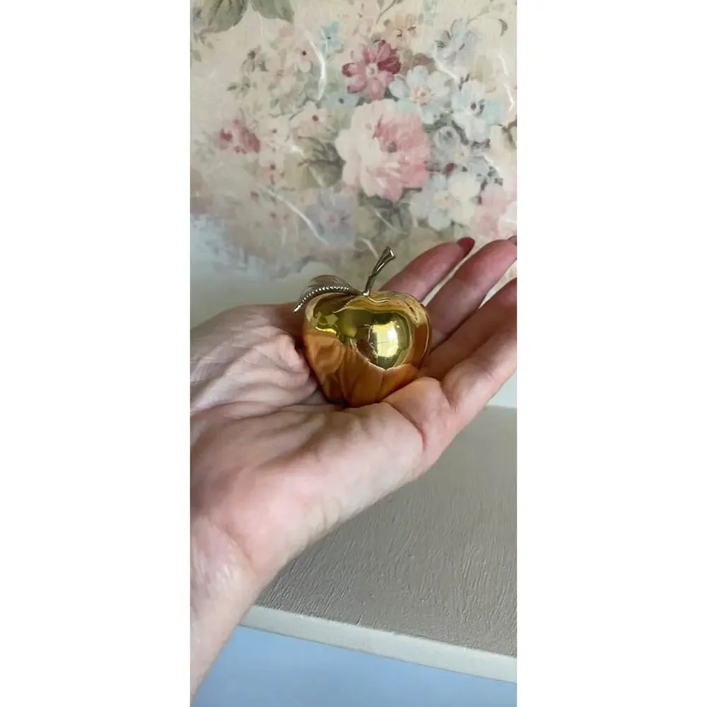 Timex Gold Apple Mini Travel Clock